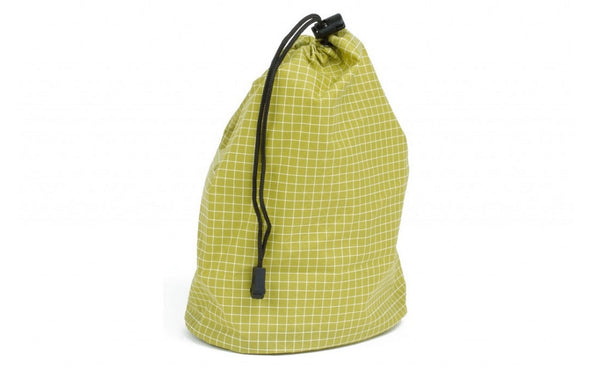 A Size 3 Wasabi (green with white grid) 200 Halcyon Travel Stuff Sack.